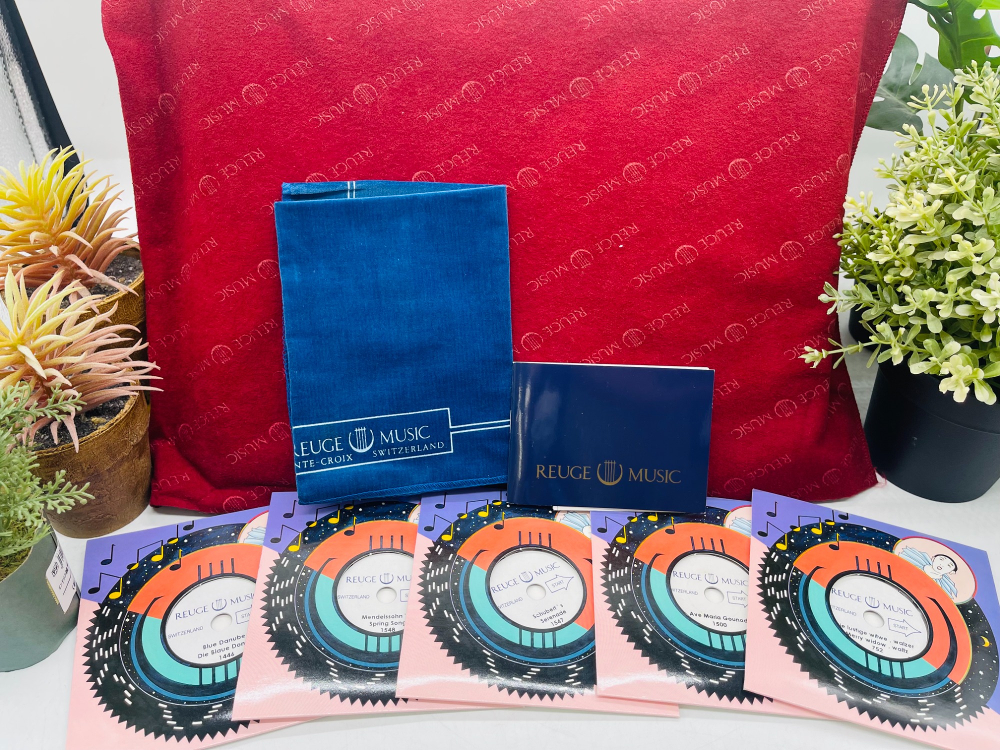 REUGE（リュージュ）のディスクオルゴール、入荷しましたのでご紹介