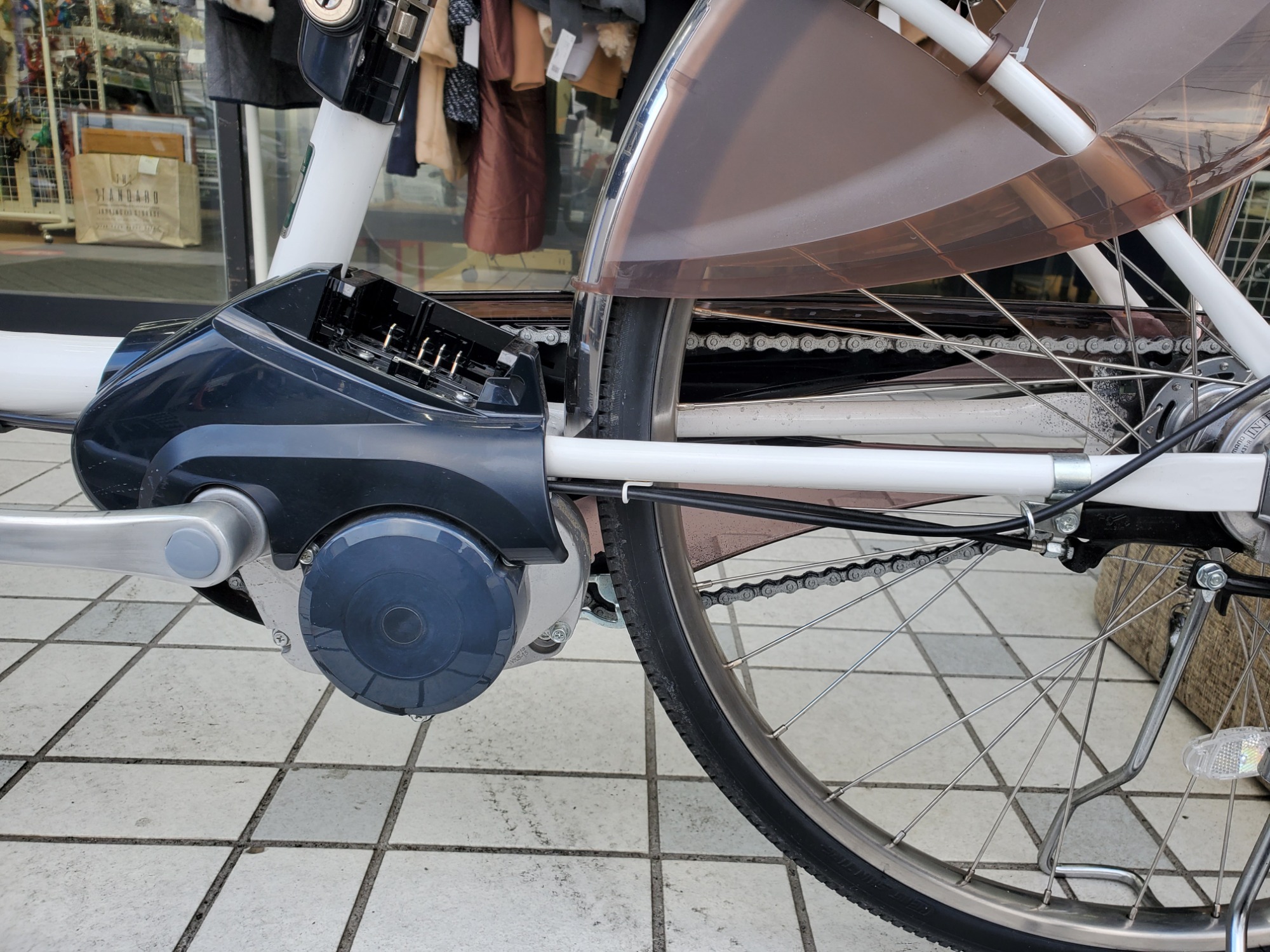 Panasonic の 電動アシスト自転車 ViVI PX 26インチ ホワイト が