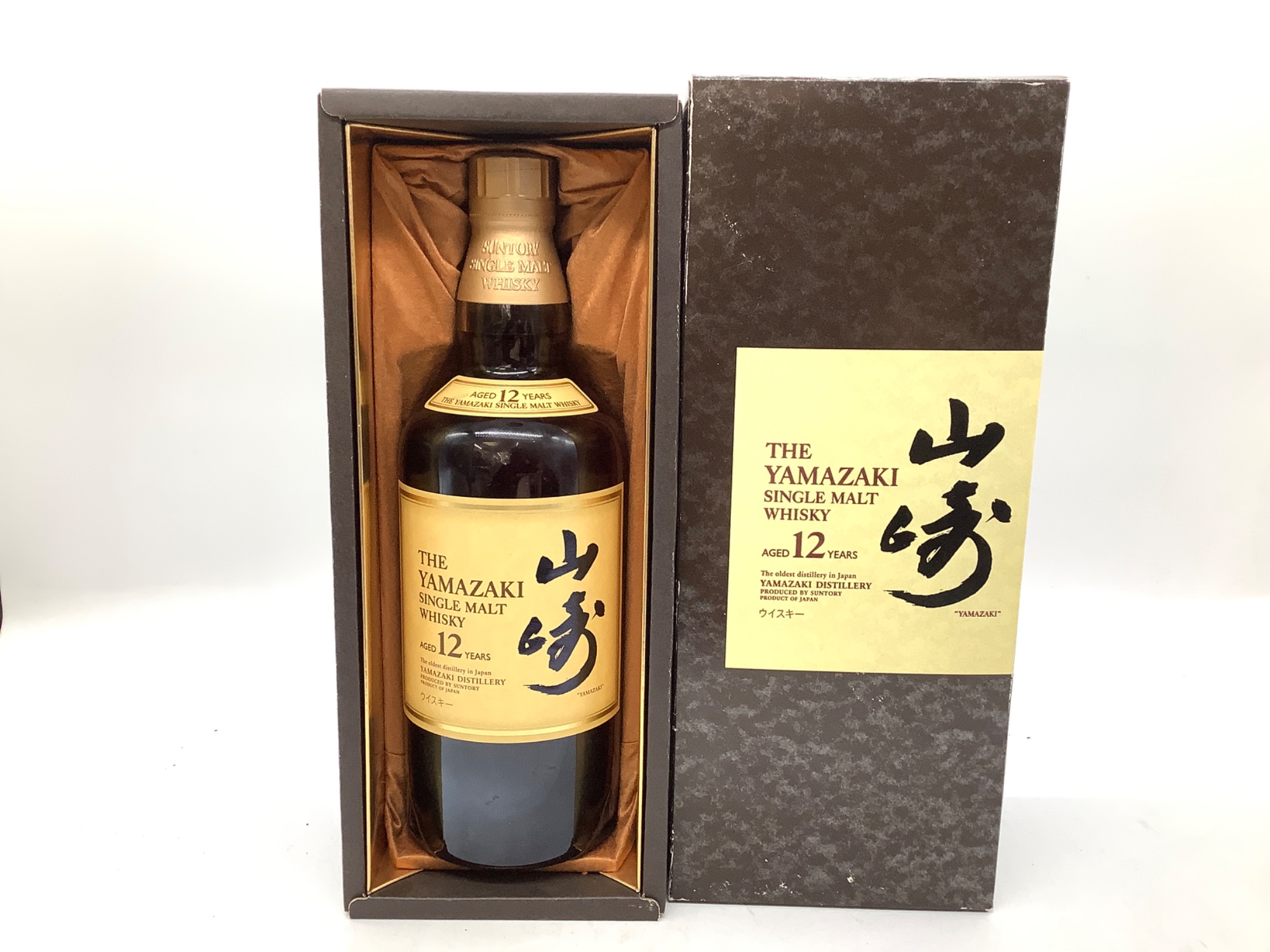 サントリー】山崎シングルモルトウイスキー12年入荷いたしました