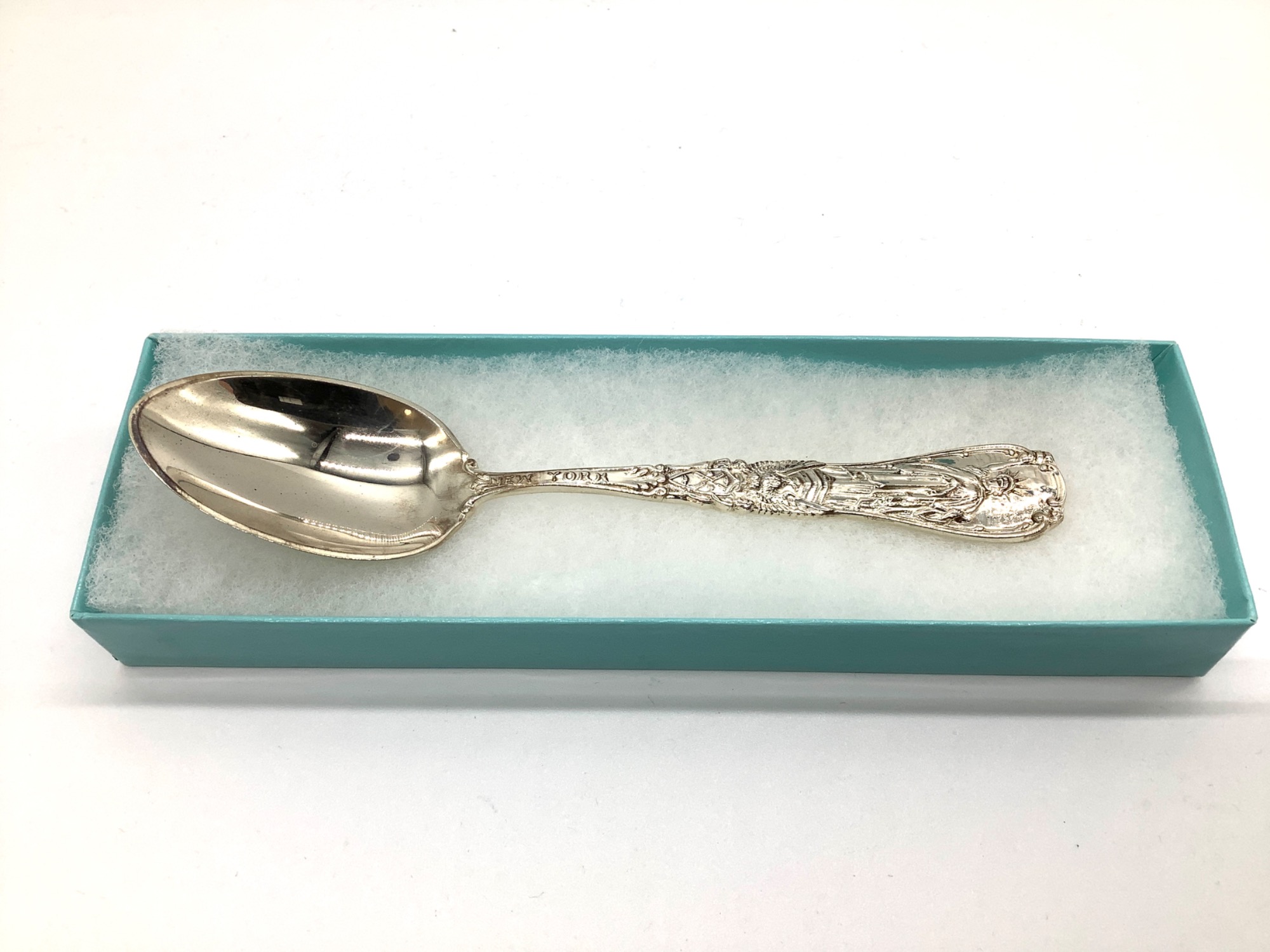 ティファニー　sterling刻印スプーン2本79g共箱　東さ7-0610☆2F ティファニー sterling刻印スプーン2本79g共箱 東さ7-0610☆2F