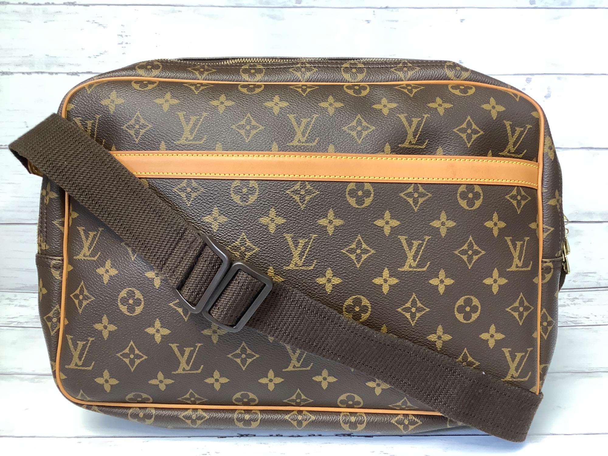 LOUIS VUITTON ルイヴィトン リポーターGM ショルダーバッグ