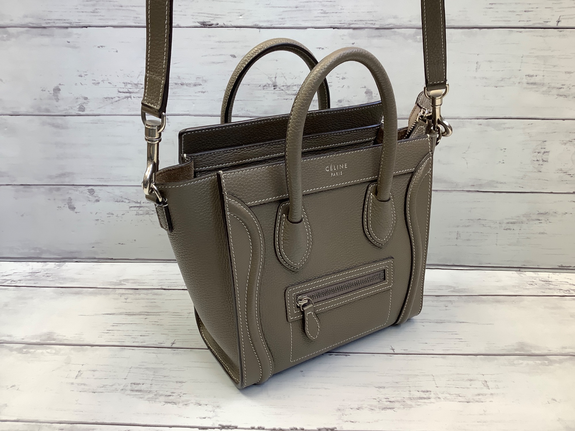 CELINE セリーヌ ラゲージ ショルダーバッグ ラゲージ ナノ