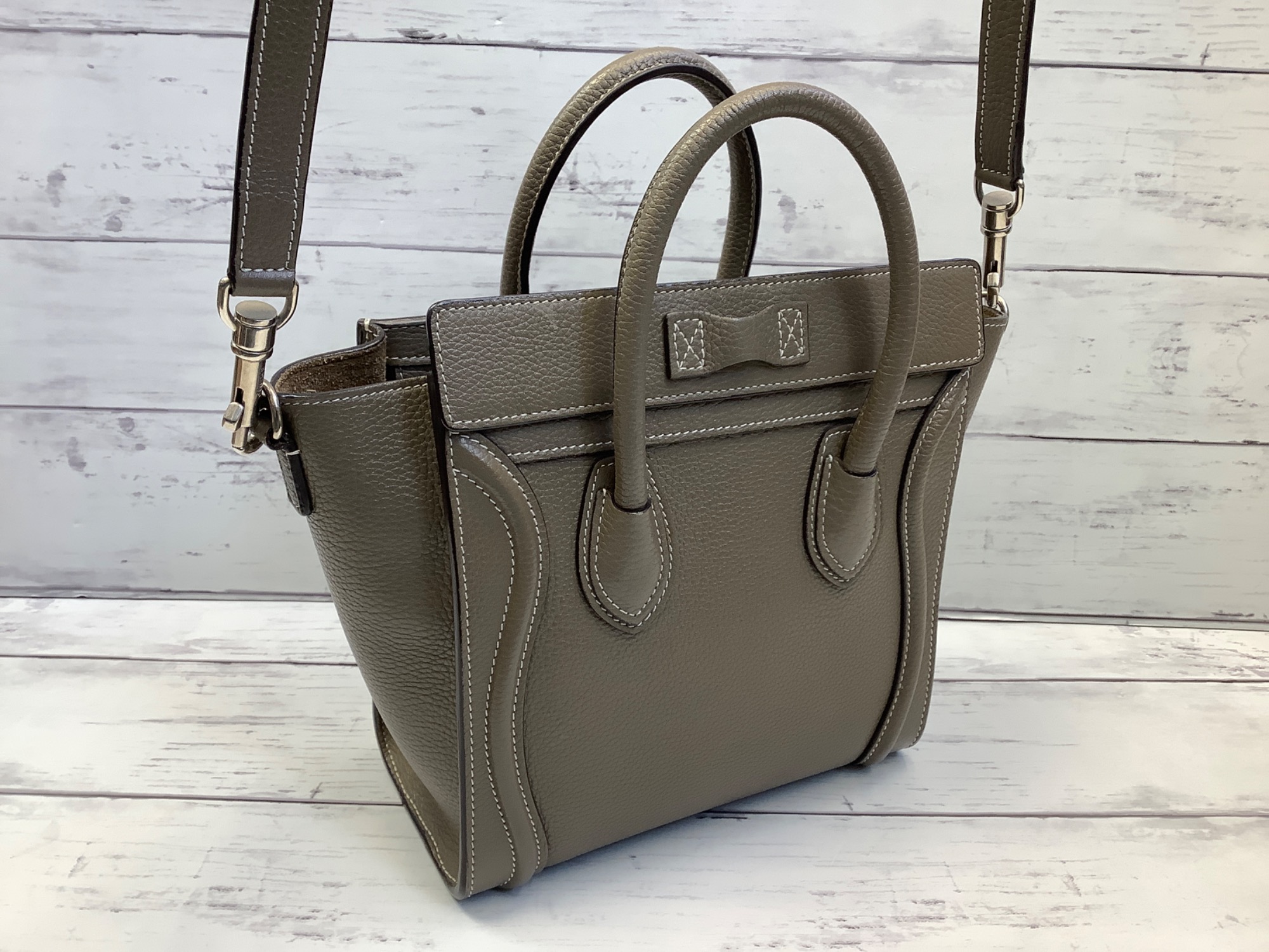 CELINE（セリーヌ）の2WAYショルダーバッグ ラゲージ ナノ