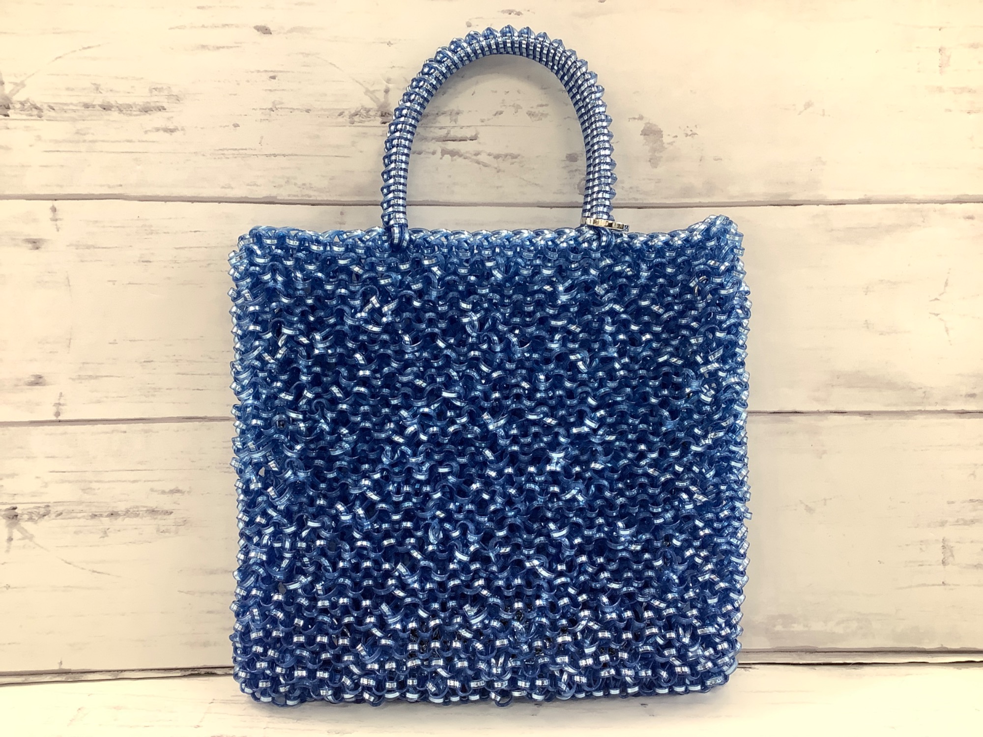 ANTEPRIMA ワイヤーバッグ ミニアトゥーラ シャンパンブル