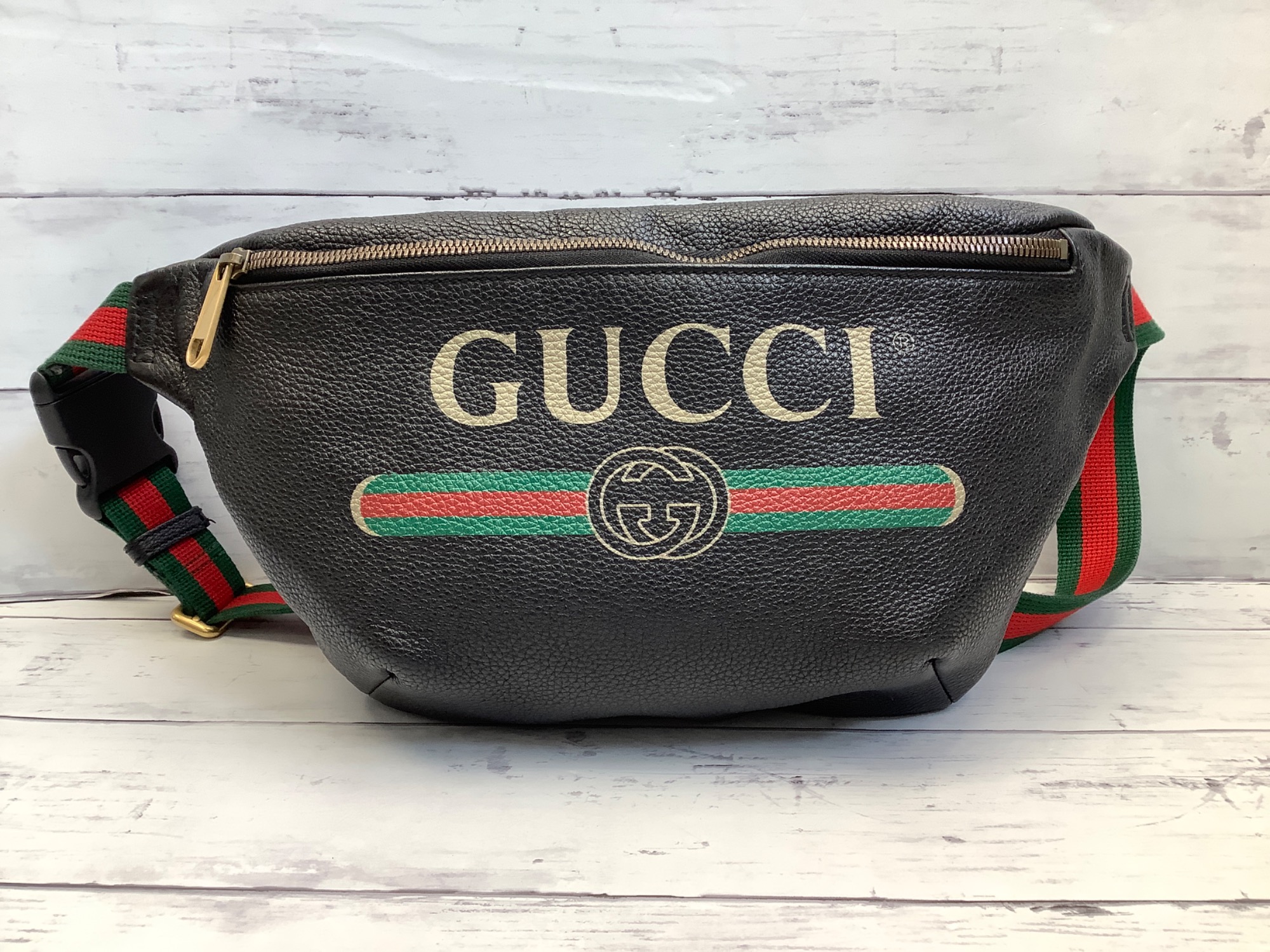 希少色 ✨ GUCCI  シェリーライン  ウエストポーチ 楽天市場】【バッグ】GUCCI グッチ プリントベルトバッグ