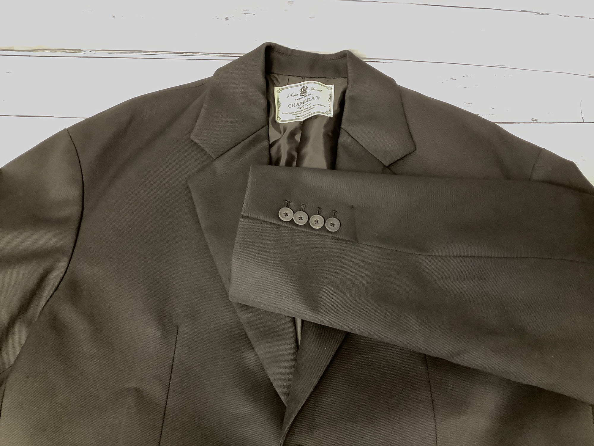 MAISON SPECIAL テーラードジャケット 01 2025SS MAISON SPECIAL