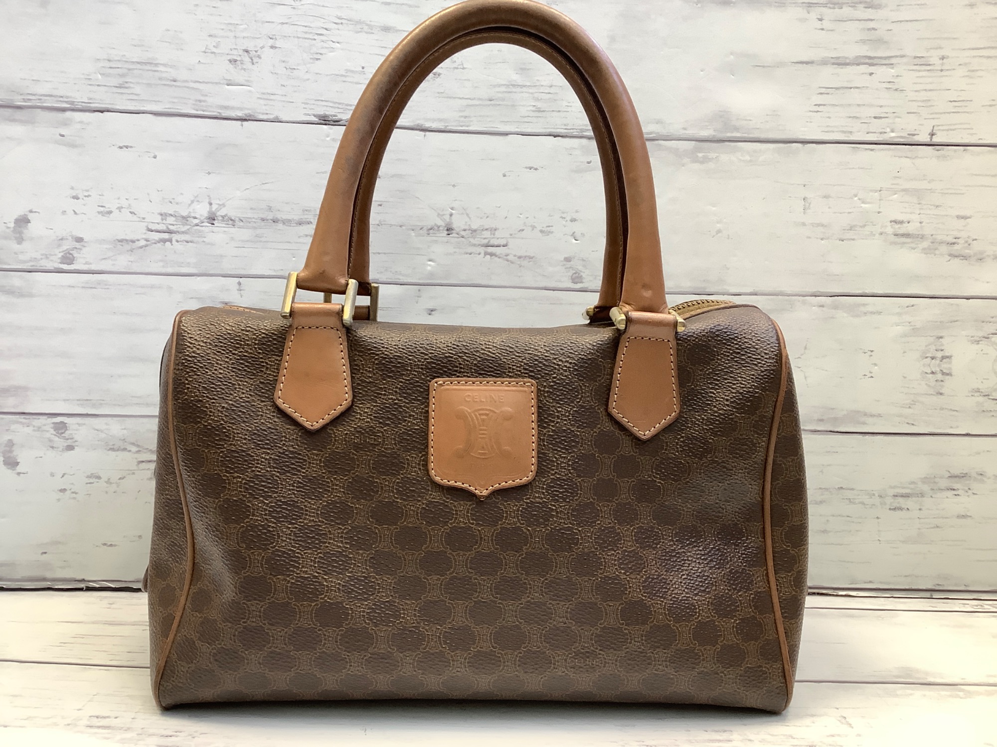 CELINE(セリーヌ)のミニボストンバッグ マカダムが買取入荷致し