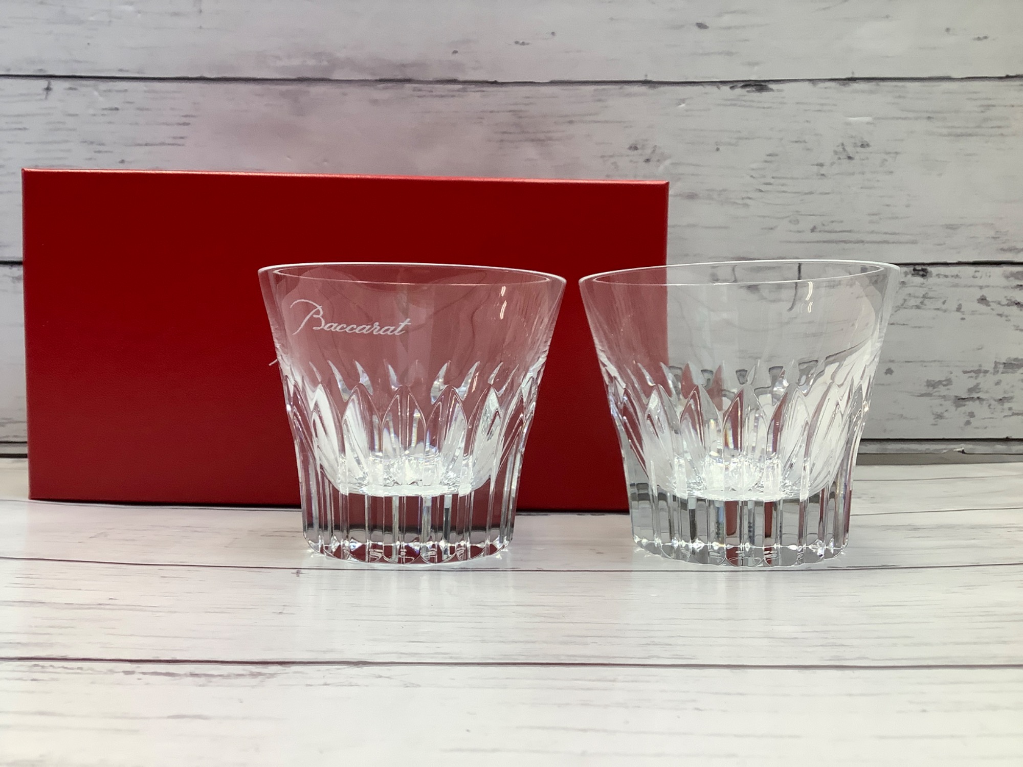 Baccarat(バカラ)のロックグラス エトナ 2Pセット2022刻印 が