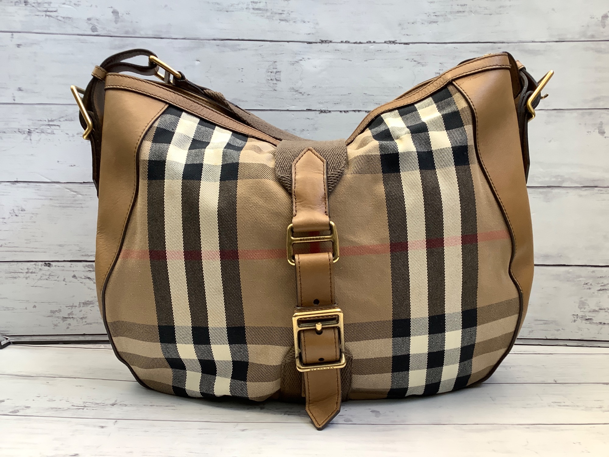 BURBERRY ノバチェック 2wayバッグ 7779 BURBERRY バーバリー ノバチェック 2WAY ビジネスバッグ PVC