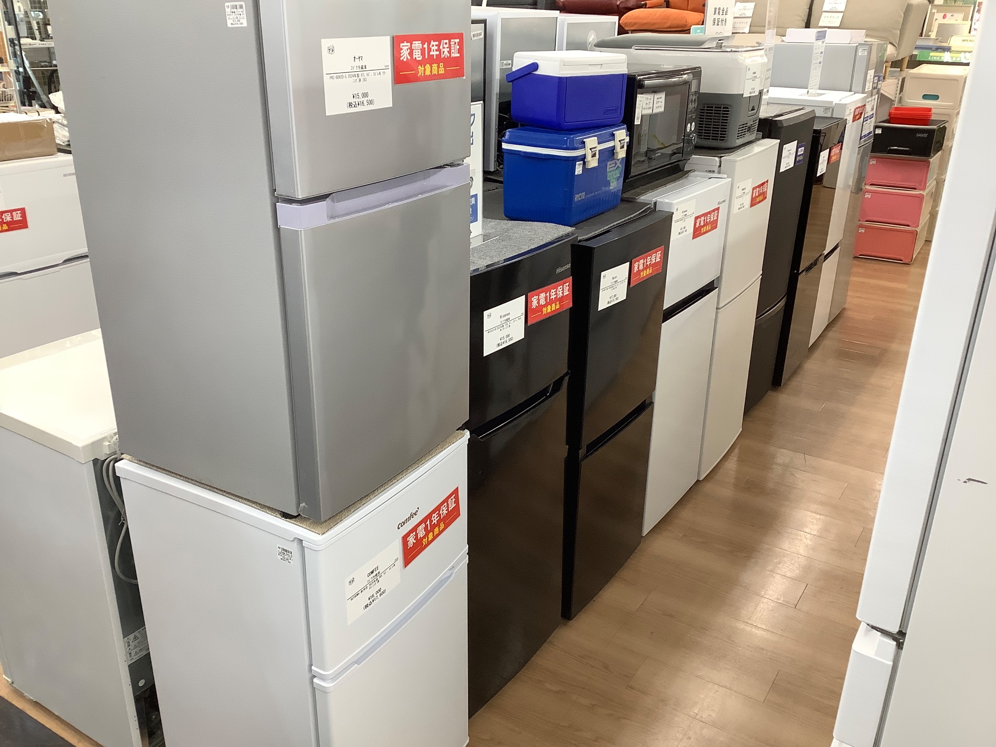 6ヶ月の動作保証付商品！！】 IRIS OHYAMA(アイリスオーヤマ)の2ドア