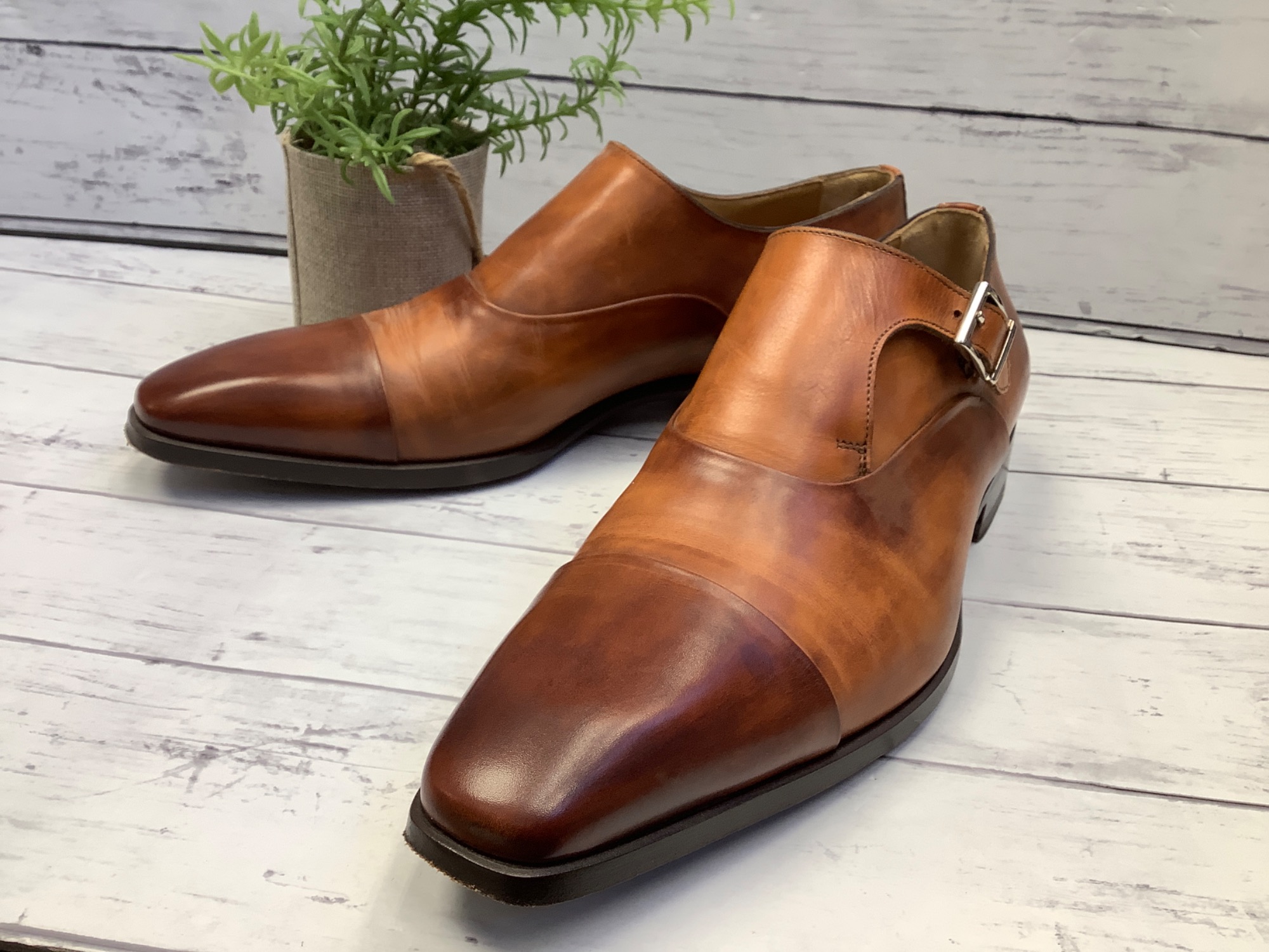 Santoni(サントー二)のモンクストラップシューズが買取入荷致しました
