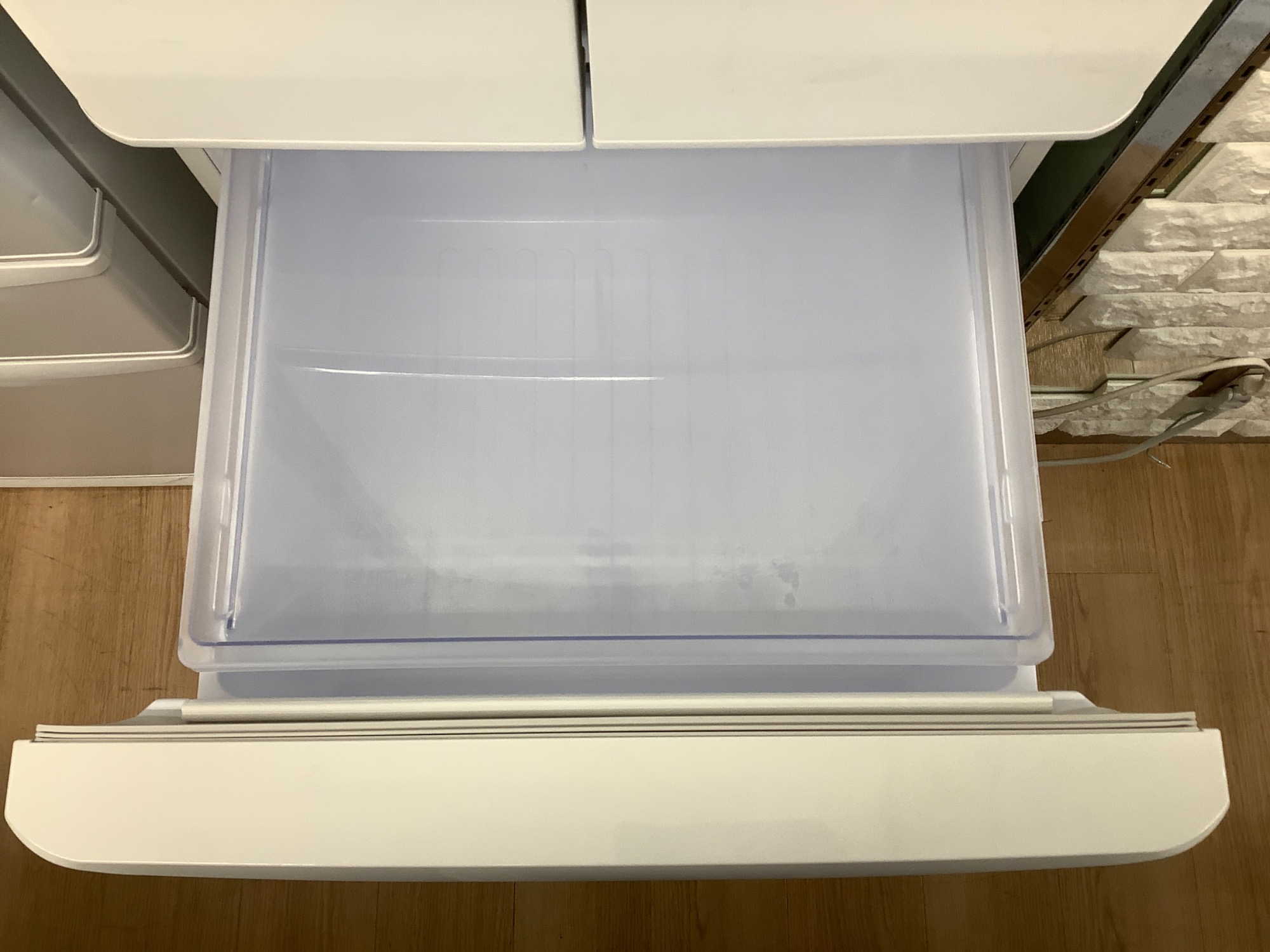 家電1年間保証対象商品！！】SHARP(シャープ)の5ドア冷蔵庫 SJ-X417J-W