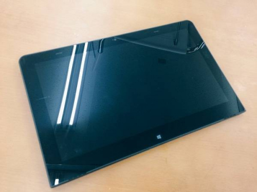 ノートパソコンのタブレット