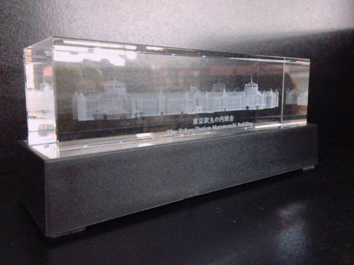 東京駅丸の内駅舎保存復元完成記念品　ペーパーウェイト　おまけ付き 東京駅丸の内駅舎保存復元完成記念品 ペーパーウェイト おまけ