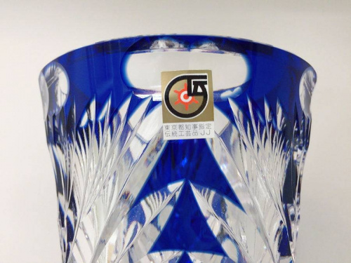 江戸切子の未使用品