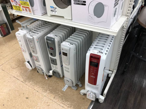 冬物家電の中古家電