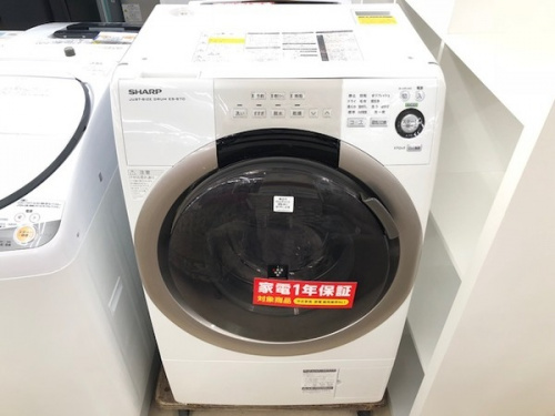 生活家電の洗濯機