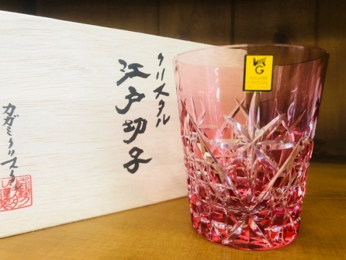 和食器の江戸切子