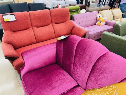 上福岡 家具 中古の2人掛けソファー