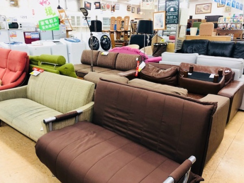 1人掛け電動ソファーのニトリ