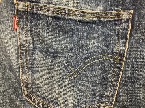 セルビッチデニムパンツのLevis