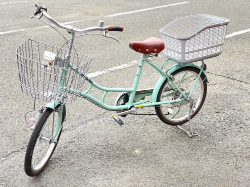 アウトドアの自転車