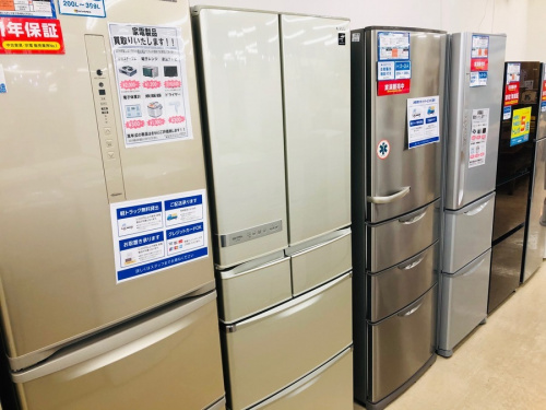 生活家電の冷蔵庫