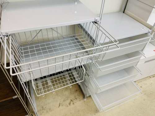 ユニットシェルフの無印良品
