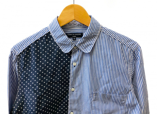 パターン切替シャツのCOMME des GARCONS HOMME