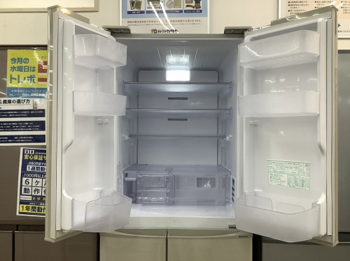冷蔵庫の6ドア冷蔵庫