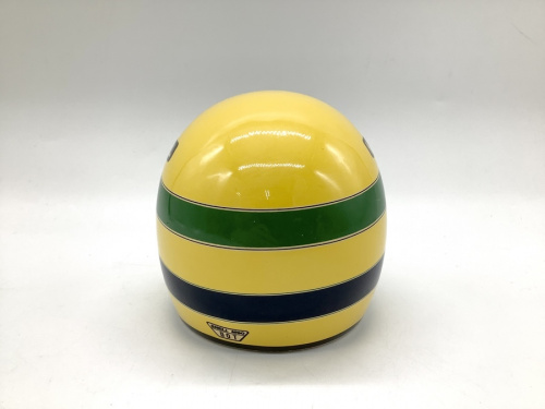 アイルトンセナ 陶器 灰皿 ヘルメット ○F1 Marlboro アイルトンセナ NACIONAL KENWOOD ヘルメット型