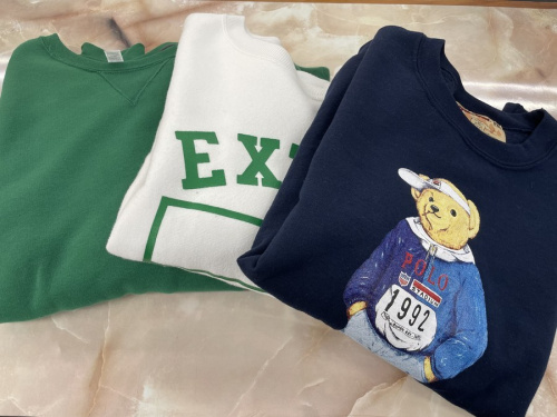 秋物衣類のアウター