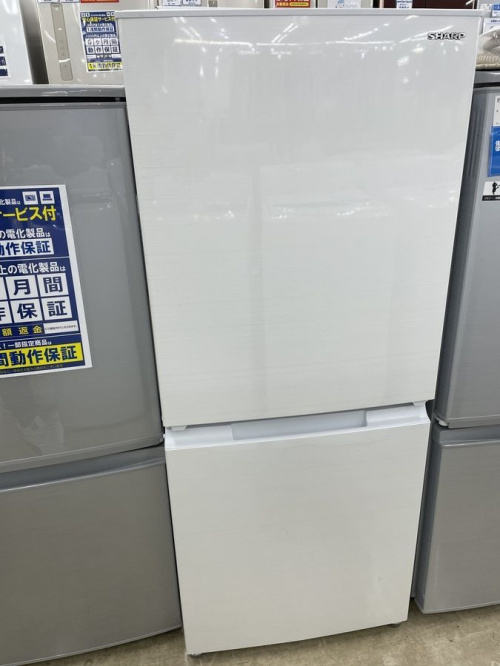 生活家電 2ドア冷蔵庫の冷蔵庫 シャープ SHARP