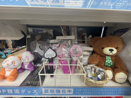アイドルグッズのアイドル
