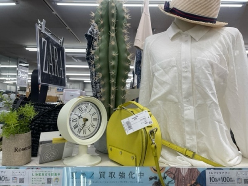 半袖シャツのワンピース