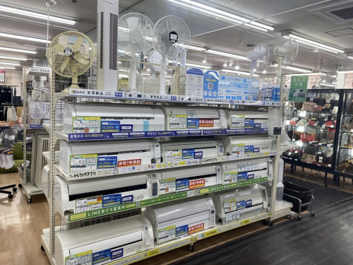 季節家電のエアコン