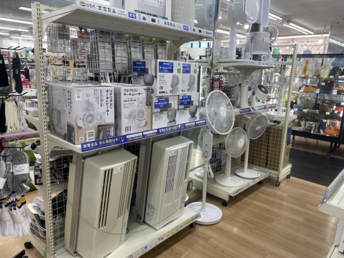 タワーファンの扇風機