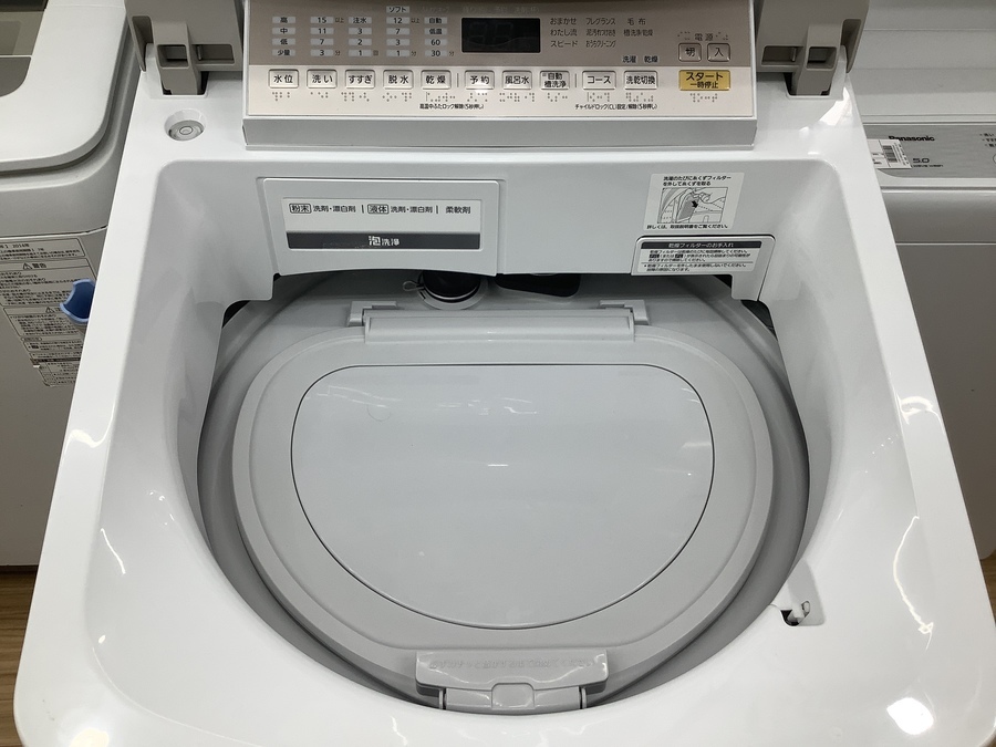 安心の1年間保証付き！Panasonic（パナソニック）の2019年製 8.0
