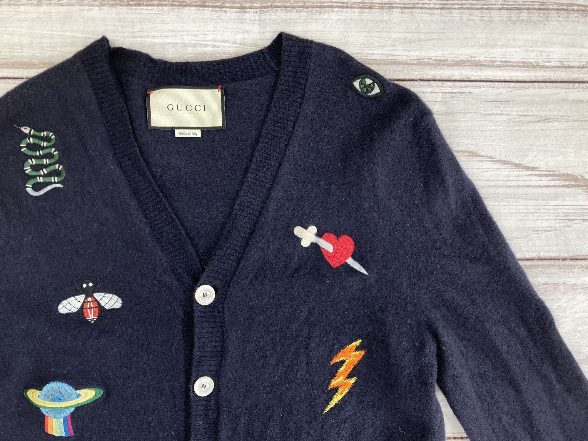 GUCCI(グッチ)より刺繍カーディガンが買取入荷しました！！｜2023年02