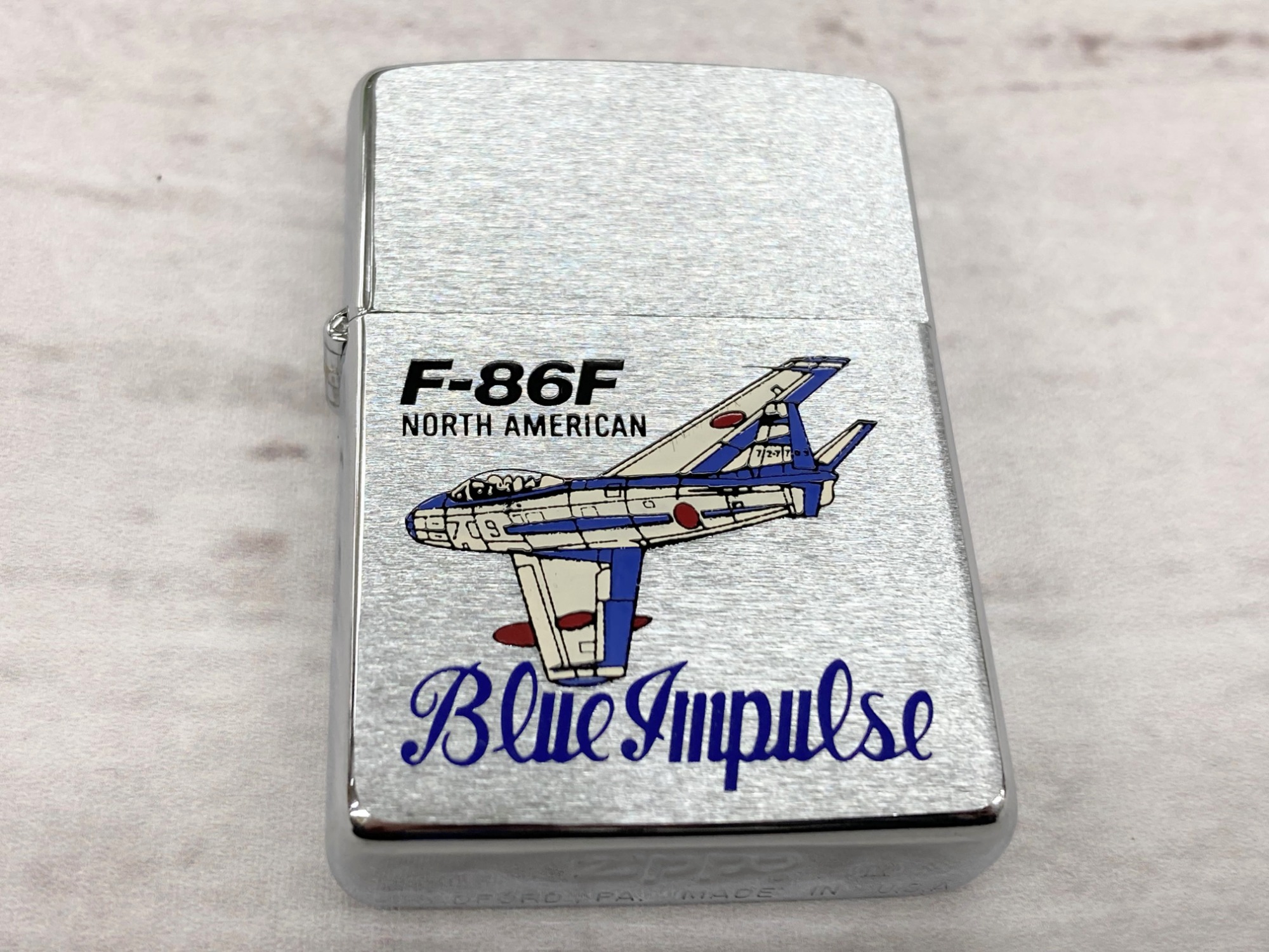 ブルーインパルスF-86FのZIPPO(ジッポ)ライターが入荷しました♪｜2023