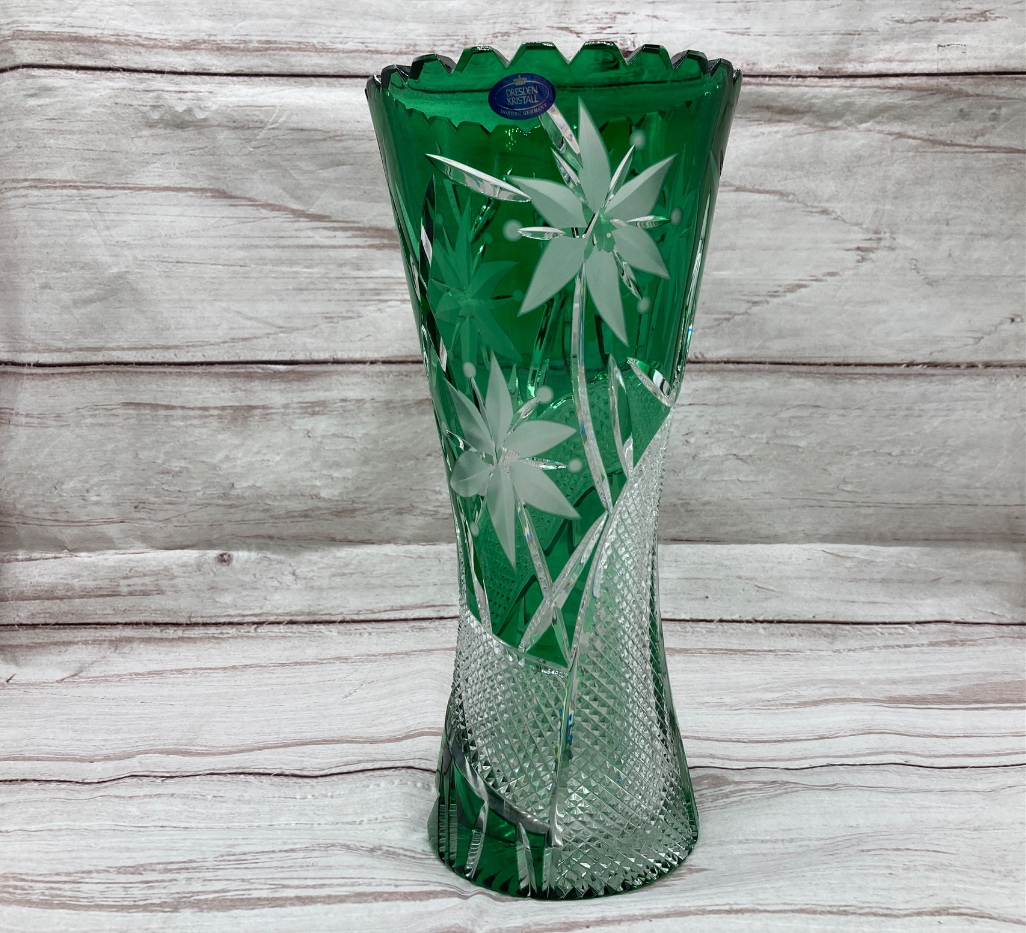 DRESDEN KRISTALL(ドレスデンクリスタル)より花瓶が買取入荷しました