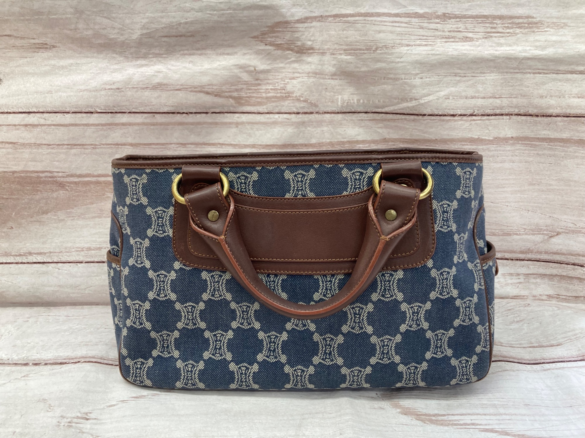 CELINE(セリーヌ)よりマカダム柄のデニムブギーバッグが買取入荷