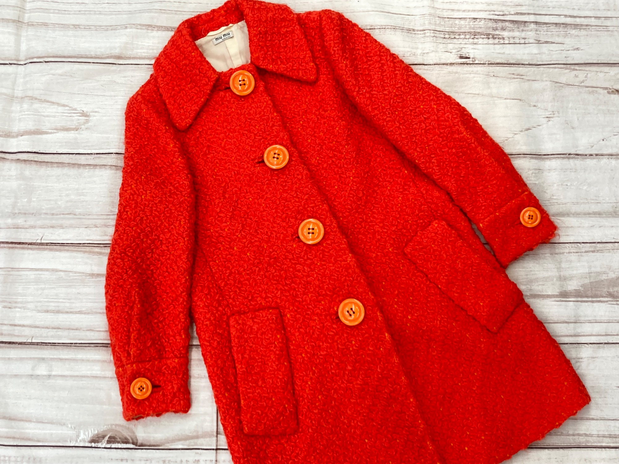 miu miu ウールコート MIU MIU(ミュウミュウ)のウールコートが買取入荷いたしました♪｜2025