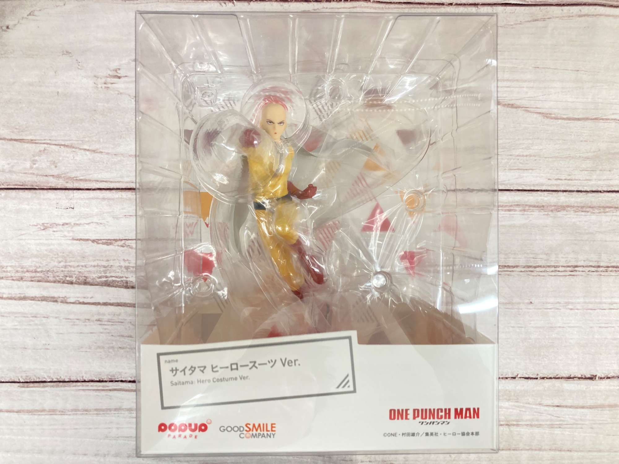 ワンパンマン GOODSMILE COMPANY ｻｲﾀﾏ ﾋｰﾛｰｽｰﾂ ver.を買取入荷いたし