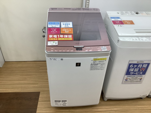 生活家電の洗濯機