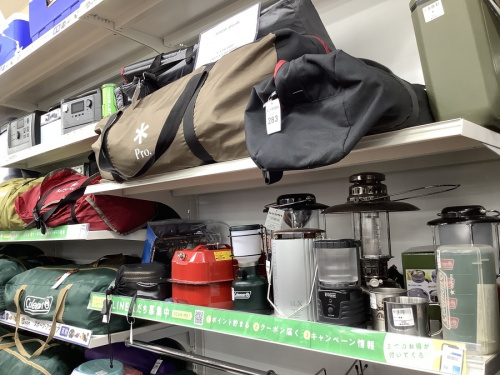 キャンプ用品買取　名古屋のリサイクルショップ　名古屋