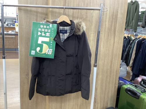 レディースファッションのダウンジャケット