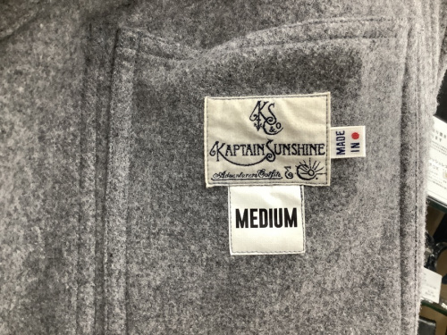 マッキーノシャツジャケットのKAPTAIN SUNSHINE