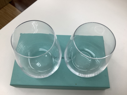 ガラスのペアタンブラー