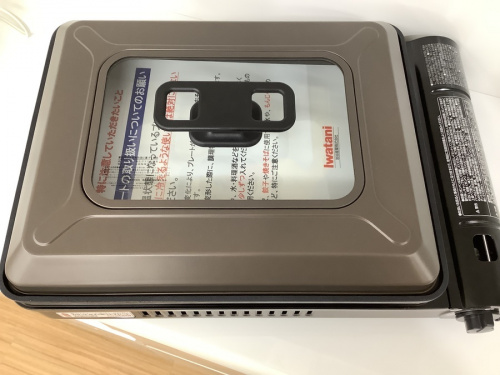 ガスコンロのカセットコンロ